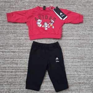 Adidas x Disney Baby Boy Sweatshirt And Sweatpants Set